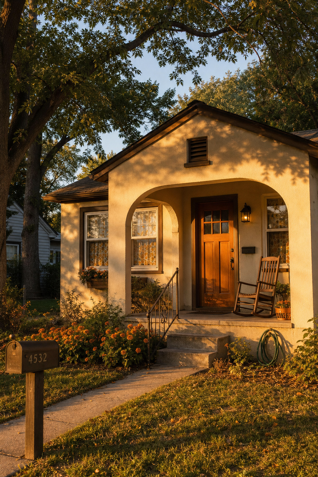 Exterior variant 1 golden hour