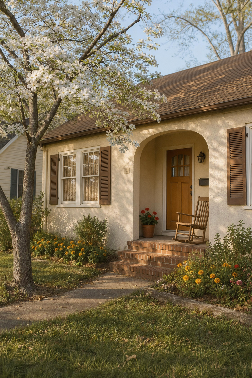 Exterior variant 2 porch rocking chair