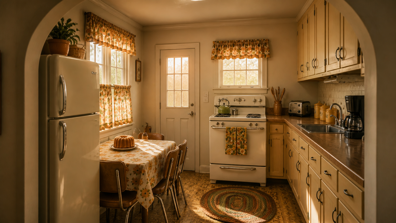 Family kitchen hero